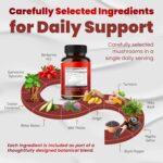 VEGATOT GlucoSavior Berberine Supplement with Ceylon Cinnamon, Bitter Melon, Gymnema - Supports Immune, Heart Health & Gastrointestinal Function (150 Count (Pack of 1)) - Image 3