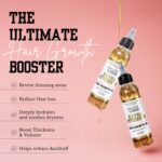 The Mane Attraction Extra Strength Rosemary + Fenugreek Herbal Hair Growth Oil | Infused With Castor Oil for ALL Hair Types - Image 4