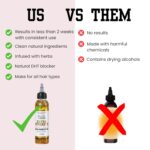 The Mane Attraction Extra Strength Rosemary + Fenugreek Herbal Hair Growth Oil | Infused With Castor Oil for ALL Hair Types - Image 6