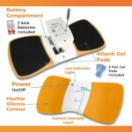 WiTouch Pro TENS Unit for Back Pain Relief & Recovery, Wireless, Wearable Muscle Stimulator, Made in USA, Gel Pads Included - Image 6
