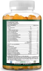 NuBest Immune Gummies | Kids Immune Booster with Iron, Zinc, Vitamins C, D2, A, and B-Complex | for Ages 4+ | Raspberry Flavor | 60 Gummies - Image 7