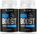 (2 Pack) Iron Boost Pro Capsules - Official Iron Boost Pro Advanced Supplement Support Pills - Maximum Strength, Natural IronBoost Pro for Overall Health & Wellness Reviews, 120 Capsules for 2 Months - Image 2
