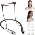 2026 Upgraded Red Light Device for Nose & Ear – 2-in-1 Portable 650nm LED Light Care Device, Neck-Wearable Design with Washable Silicone Ear Tips & Nose Cover - Image 2