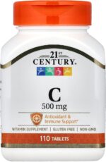 21st Century C 500 Mg Tablets, 110 Count - Image 2