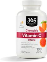 365 by Whole Foods Market, Chewable Vitamin C 500mg, Natural Citrus Flavor, Vegan, 100 Tablets - Image 2