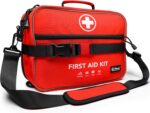 430 Piece First Aid Kit, Well-Organized Premium Waterproof Compact Trauma Medical Kits for Any Emergencies, Ideal for Home, Office, Car, Travel, Outdoor, Camping, Hiking, Boating (Red) - Image 2