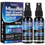 5% Minoxidil Spray 2PCS, Minoxidil for Women Hair Growth, Minoxidil for Men Hair and Beard, Minoxidil Spray for Men and Women. - Image 2
