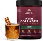 Ancient Nutrition Advanced Hydrolyzed Collagen Peptides Powder Protein Lean with Probiotics and Vitamin C, Cinnamon, for Women & Men, Supports Healthy Weight Management & Muscle Building, 25 Servings - Image 2