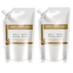 Anti Hair Loss Shampoo, Anti-Hair Fall Promote Hair Growth Shampoo-Women,Enriched with Multiple Botanical Extracts, for All Hair Types-2Pcs(600ml) - Image 2