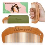 Arrozon Birth Comb for Women Labor, Hospital Bag Must Haves for Pregnant Mom, Wooden Labor comb Natural Labor and Delivery Essentials, New Mom Gifts Birthing Comb - Image 2