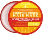 Arvazallia Fortifying Protein Hair Mask and Deep Conditioner with Argan Oil and Macadamia Oil Hair Repair Treatment for Damaged, Brittle, or Thinning Hair - Promotes Natural Hair Growth - Image 2