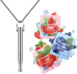 Astofli Stop Smoking Inhaler Breathing Necklace - (Resistance Upgraded Version) Quit Smoke Anxiety Relief Flavored - Smokeless Quitting Breathing Free - Air Inhalers Device with Flavor Pack - Image 2