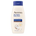 Aveeno Skin Relief Body Wash with a Gentle Coconut Scent & Soothing Triple Oat, Cleanser for Sensitive Skin Leaves Itchy, Dry Skin Soothed & Feeling Moisturized, 18 fl. oz - Image 2
