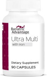 Bariatric Advantage Ultra Multivitamin with Iron - Ultra Multi with Iron - Capsule Format Multivitamin - Provides Full Complex of B Vitamins - with Vitamin C, Chromium & More - 90 Capsules - Image 2