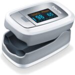Beurer PO30 Fingertip Pulse Oximeter, Pain Free Blood Oxygen Saturation & Heart Rate Monitor with 4 Display Options, Lanyard, Storage Bag & Batteries Included - Image 2