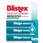 Blistex Medicated Lip Balm, 0.15 Ounce, 3 Count (Pack of 1) Prevent Dryness & Chapping, SPF 15 Sun Protection, Seals in Moisture, Hydrating Lip Balm, Easy Glide Formula for Full Coverage - Image 2