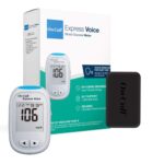 Blood Glucose Monitor Meter by On-Call Express Voice, Bilingual (English/Spanish) Guidance, 300 Test Storage, Large Display, Accurate Diabetic Blood Sugar Results in Seconds, Travel Case - Image 2