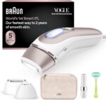 Braun IPL Skin i·Expert, at Home Laser Hair Removal, Permanent Visible Hair Reduction, with Free App, Smart IPL, Vanity Case, Venus Razor, 2 Smart Heads, Facial Trimmer, PL7219 - Image 2