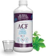 Buried Treasure ACF Immune Support - 16 oz, 16 Servings, Vitamin C, Elderberry, Zinc, Liquid Immune Booster with Vitamins and Minerals w/ Dose Cup - Image 2