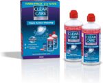 Clear Care Cleaning & Disinfecting Solution with Lens Case, Twin Pack,12 Fl Oz (Pack of 2) - Image 2