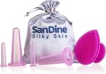 Cupping Therapy Sets - Face Cupping Set - Double Chin Reducer - Facial Cupping System - Silicone Massage Cups - Cupping for Cellulite Kit - Ideal to Shape Your Cheeks and Chin - by Sandine (Pink) - Image 2