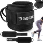 DMoose Fitness Ankle Strap for Cable Machine - One Size Fit with Premium Padding Cuffs, Ankle Bands for Working Out, Booty Workouts, Leg Extension, Hip Abductors, Kickbacks & Lower Body Exercises - Image 2