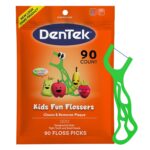 DenTek Fun Flossers – Kids Floss Picks with Wild Fruit Flavor, 90 Count - Image 2