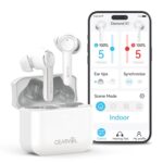 Diamond X1 OTC Hearing Aids with Bluetooth Rechargeable App Control Noise Reduction Long Battery Life Comfort Fit for Mild to Moderate Hearing Loss, White - Image 2