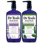 Dr Teal's Body Wash with Pure Epsom Salt, Lavender & Eucalyptus, 24 fl oz (Pack of 2) - Image 2