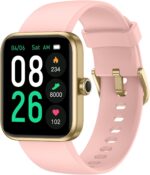 EURANS Smart Watch 45mm, Fitness Watch with Heart Rate/Sleep Monitor Steps Calories Counter, IP68 Waterproof Activity Tracker Compatible with Android iOS - Image 2