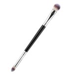 Eyeshadow Brush Eye Makeup Brush Professional Blending Eyeshadow Makeup Brushes for Concealer Eyebrows Eyeliner Soft Hairs Makeup Tool (Black-EB02) - Image 2