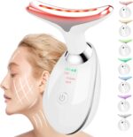 Face and Neck Massager T𝗈𝗈I, 7 C𝗈I𝗈r Facial Massager for Face and Neck, Face 𝖲cuIpting Tool for S𝗄in Care - Image 2