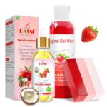 Feminine Wash & Yoni Oil & Yoni Soap Set for Women, Yoni Wash for Vaginal Ph Balance Remove Odor Moisturizing, 1 Fl.Oz Feminine Oil & 5.07 Fl.Oz Body Wash 3.53 Oz Soaps - Image 2
