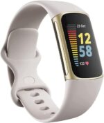 Fitbit Charge 5 Advanced Fitness & Health Tracker with Built-in GPS, Stress Management Tools, Sleep Tracking, 24/7 Heart Rate and More, One Size (S &L Bands Included) (Renewed) - Image 2