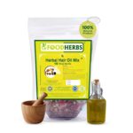 Foodherbs Premium Herbal Hair Oil Mix with 18 Ayurvedic Herbs for Natural Growth | 2x Long Hair | Strong Roots | Fuller Volume | Shiny Healthy Strands | DIY Oil Infusion | Hair Care | Thanks Giving - Image 2