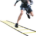 GHB Pro Agility Ladder Agility Training Ladder Speed 12 Rung 20ft with Carrying Bag - Image 2