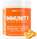 GOBIOTIX Vitamin C - Immune Defense Support Supplement - Immunity Powder Wellness Booster - Vegan Superfood - Elderberry, Turmeric, B12 Vitamin Supplement, Non-GMO and Sugar Free (Orange) - Image 2