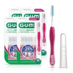 GUM Proxabrush Go-Betweens - Moderate - Interdental Brushes - Soft Bristled Dental Picks for Plaque Removal Health - Safe for Braces & Dental Devices, 10 Count (Pack of 4) - Image 2