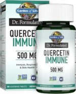 Garden of Life Quercetin Once Daily Immune System Support Supplement with Vitamin C, D & Probiotics – Dr Formulated – Immune Health, Respiratory and Skin Health, Gluten Free, Non GMO – 30 tablets - Image 2