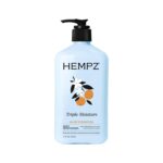 HEMPZ Triple Moisture Body Moisturizer, 17 Oz – Hydrating Lotion Rich with Minerals, Vitamin C, & Hempseed Oil to Nourish & Repair Extremely Dry or Sensitive Skin for Body - Image 2