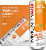 IMMUNITYAID Wellness Blend, With Echinacea, Zinc, Astragalus and Vitamin C, Only 45 Calories, 100% Clean, Vegan and Gluten-Free, No Artificial Flavors, Sodium or Caffeine, 12 Fl Oz (Pack of 4) - Image 2