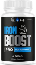 Iron Boost Pro Capsules - Official Iron Boost Pro Advanced Supplement Support Pills - Maximum Strength, Natural IronBoost Pro for Overall Health & Wellness Reviews, 60 Capsules for 1 Month - Image 2