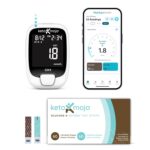 Keto-Mojo GK+ Glucose & Ketone Testing Kit with 140 Test Strips – Advanced Bluetooth Meter with Free App for Ketosis Diabetes & Metabolic Support – Includes 70 Glucose + 70 Ketone Strips - Image 2