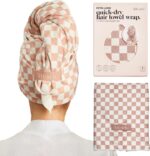 Kitsch Plush Microfiber Hair Towel Wrap for Women – Ultra Absorbent Microfiber Bath Towels for Wet, Curly, Long or Short Hair – Anti-Frizz Hair Wrap, Great Hair Care Gifts for Women - Image 2