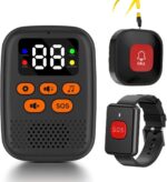 Life Alert-Caregiver Pager - WiFi Pager Life Alert Systems for Seniors no Monthly Fee, Wristband, LED Display - Home Safety for Seniors, Fall Detection, Emergency Response - Image 2