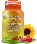 Liposomal Vitamin C Capsules - 1500mg - Made with Organic Acerola Cherries & Camu Camu, High Potency Vitamin C Liposomal - Immune Support Supplement, Enhanced Absorption & Bioavailability - 180 Count - Image 2