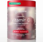 Liposomal Vitamin C Sugar-Free Gummies - 500mg, 60 Gummies, 30 Servings, Immunity Booster, Collagen Support, Antioxidant, Eco-Friendly Jar- Strawberry Guava Flavor - Image 2