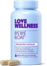 Love Wellness Bye Bye Bloat | Digestive Enzymes for Fast Acting Bloating Relief for Women | Helps Reduce Water Retention & Gas Relief | Supports Digestive Health with Fenugreek & Dandelion | 60 Count - Image 2