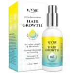 Luv Me Care Biotin Hair Growth Oil Hair Growth Serum for Thicker Longer Fuller Healthier Hair, Prevent Hair Loss & Thinning, All Natural Vitamin Rich Treatment, Women & Men, All Hair Types 1.7 oz - Image 2