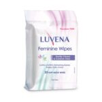 Luvena Feminine Wipes - Soft Wet Wipes for Women - Refresh & Resist Odor - Gynecologist Tested - Travel Friendly Cleansing Cloths - Cucumber Scented (25 Count, 1 Pack) - Image 2